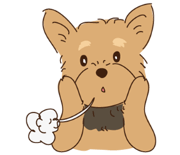 YO! YO! Yorkie!! sticker #6871334