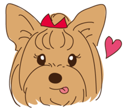 YO! YO! Yorkie!! sticker #6871339