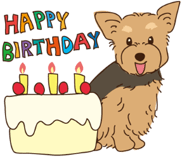 YO! YO! Yorkie!! sticker #6871340