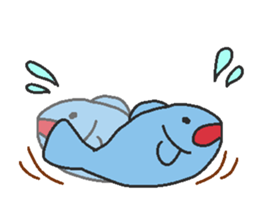 Fish macho sticker #6872085