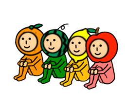 Fruits Brothers 2 sticker #6872107