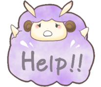 Colorful*Sheep sticker #6872248