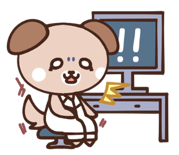 Doctor dog sticker #6872397