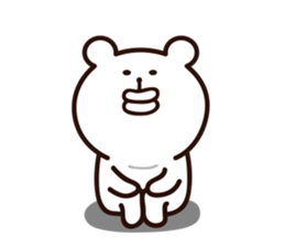 big lips bear3 sticker #6872761