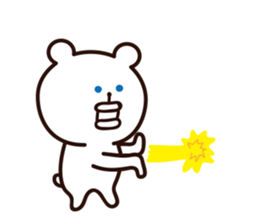 big lips bear3 sticker #6872781