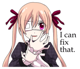 2nd grade syndrome girl EN sticker #6872984