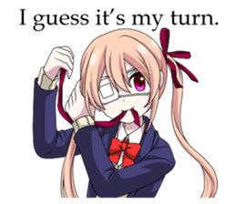 2nd grade syndrome girl EN sticker #6872987