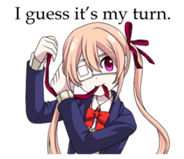 2nd grade syndrome girl EN sticker #6872987