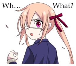 2nd grade syndrome girl EN sticker #6872991