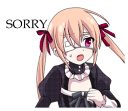 2nd grade syndrome girl EN sticker #6872993