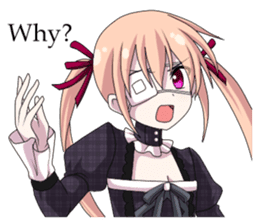 2nd grade syndrome girl EN sticker #6872994