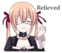 2nd grade syndrome girl EN sticker #6872995