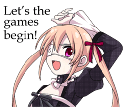 2nd grade syndrome girl EN sticker #6872996