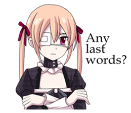 2nd grade syndrome girl EN sticker #6872997