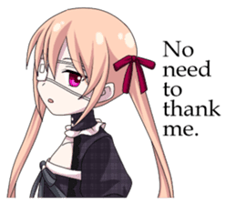 2nd grade syndrome girl EN sticker #6872998