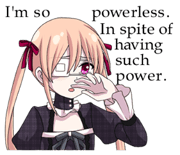 2nd grade syndrome girl EN sticker #6872999