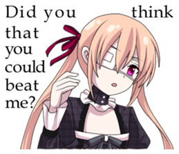 2nd grade syndrome girl EN sticker #6873001