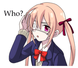 2nd grade syndrome girl EN sticker #6873002