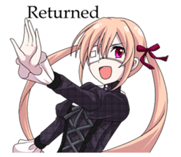 2nd grade syndrome girl EN sticker #6873003