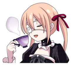 2nd grade syndrome girl EN sticker #6873004