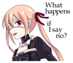 2nd grade syndrome girl EN sticker #6873005