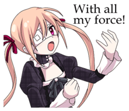 2nd grade syndrome girl EN sticker #6873006