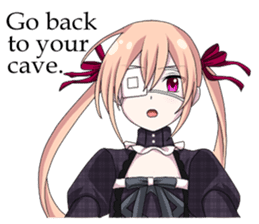 2nd grade syndrome girl EN sticker #6873016