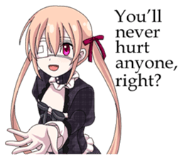 2nd grade syndrome girl EN sticker #6873017