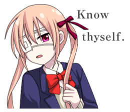 2nd grade syndrome girl EN sticker #6873019