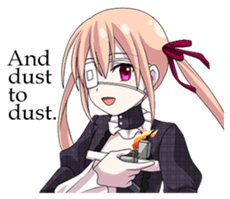 2nd grade syndrome girl EN sticker #6873021