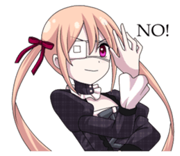 2nd grade syndrome girl EN sticker #6873022