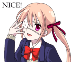 2nd grade syndrome girl EN sticker #6873023