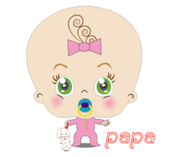 mini Baby Girl sticker #6873584