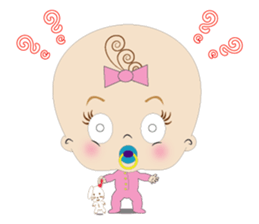 mini Baby Girl sticker #6873586