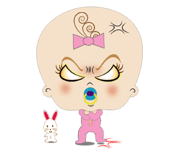 mini Baby Girl sticker #6873587