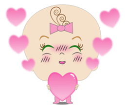 mini Baby Girl sticker #6873588