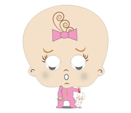 mini Baby Girl sticker #6873594