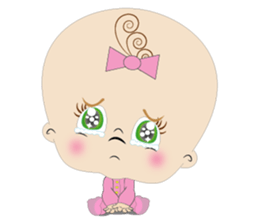 mini Baby Girl sticker #6873598