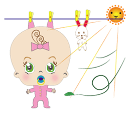 mini Baby Girl sticker #6873603