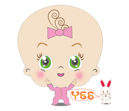 mini Baby Girl sticker #6873604