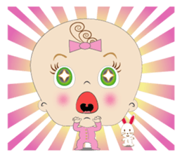 mini Baby Girl sticker #6873609