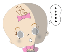 mini Baby Girl sticker #6873611