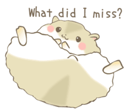 Hamusubi /2nd/(English) sticker #6873648