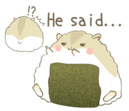 Hamusubi /2nd/(English) sticker #6873655