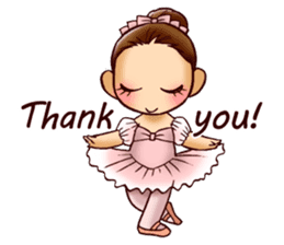 A ballerina's life 2 sticker #6874105