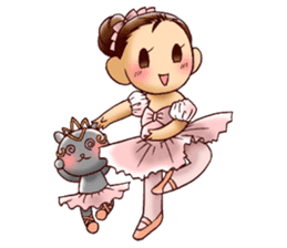 A ballerina's life 2 sticker #6874106