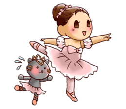 A ballerina's life 2 sticker #6874107