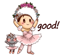 A ballerina's life 2 sticker #6874108