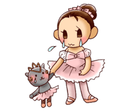 A ballerina's life 2 sticker #6874109