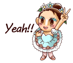 A ballerina's life 2 sticker #6874113